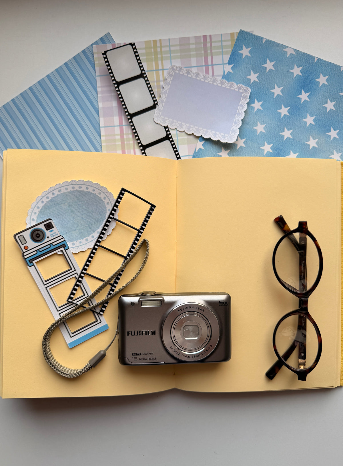 Collecting Memories Yellow Journal