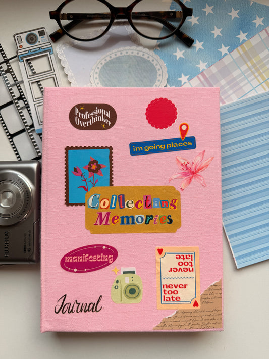 Collecting Memories Pink Journal